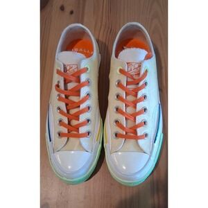 Converse Chuck 70 Low Pigalle Collab Sneakers Barely Volt Orange Size M6 W7 Rare